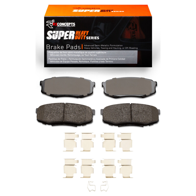 Lexus LX570 Brake Pads - Rear - R1 Concepts - Super Duty - `07-`22